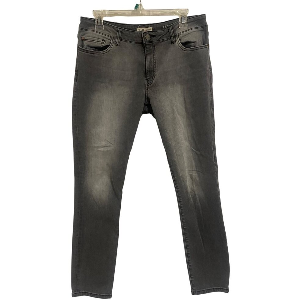 Warp + Weft JFK Skinny Gray Jeans Size 31 x 29
